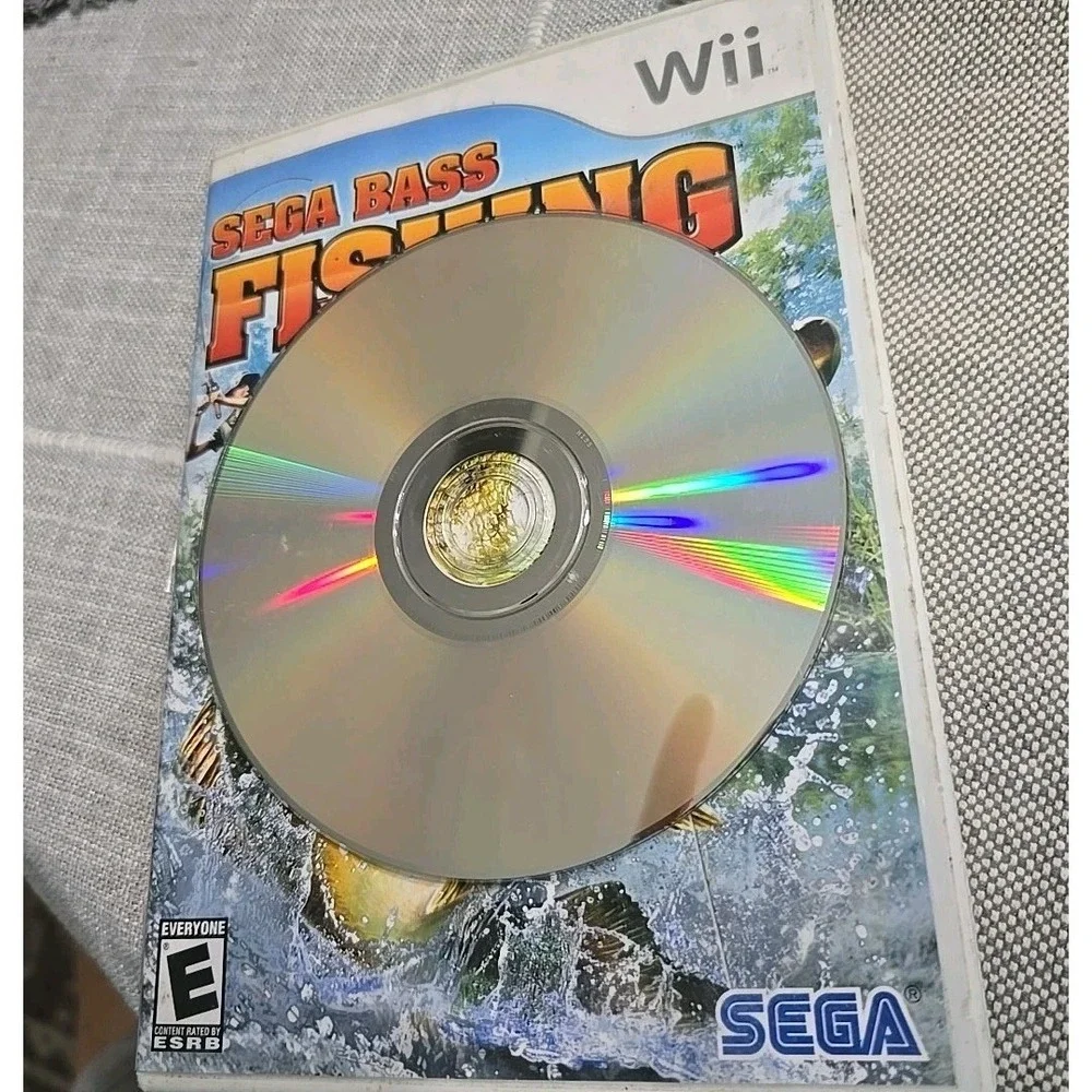 Nitendo Wii Games:SegaBassFishing(2006),Nascar Unleashed(2006)
